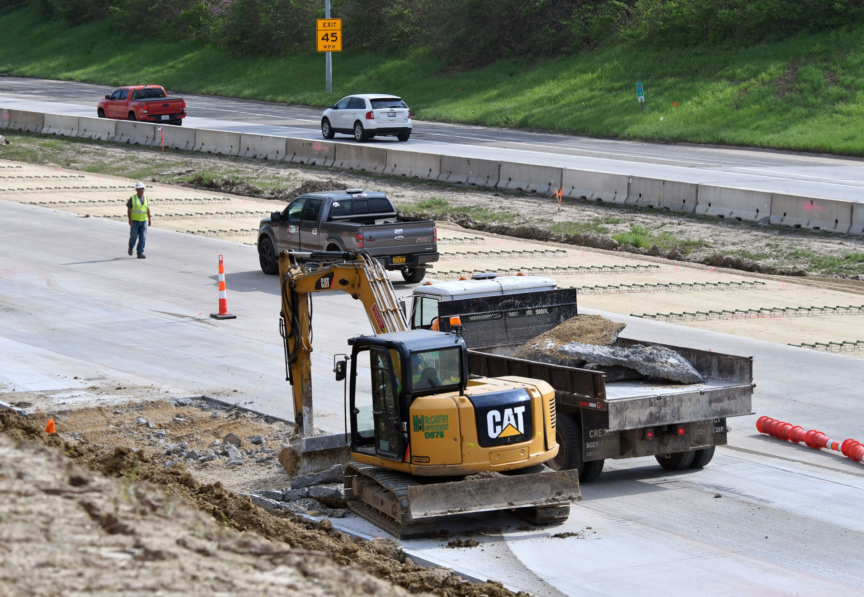 Interstate 74 bridge construction update